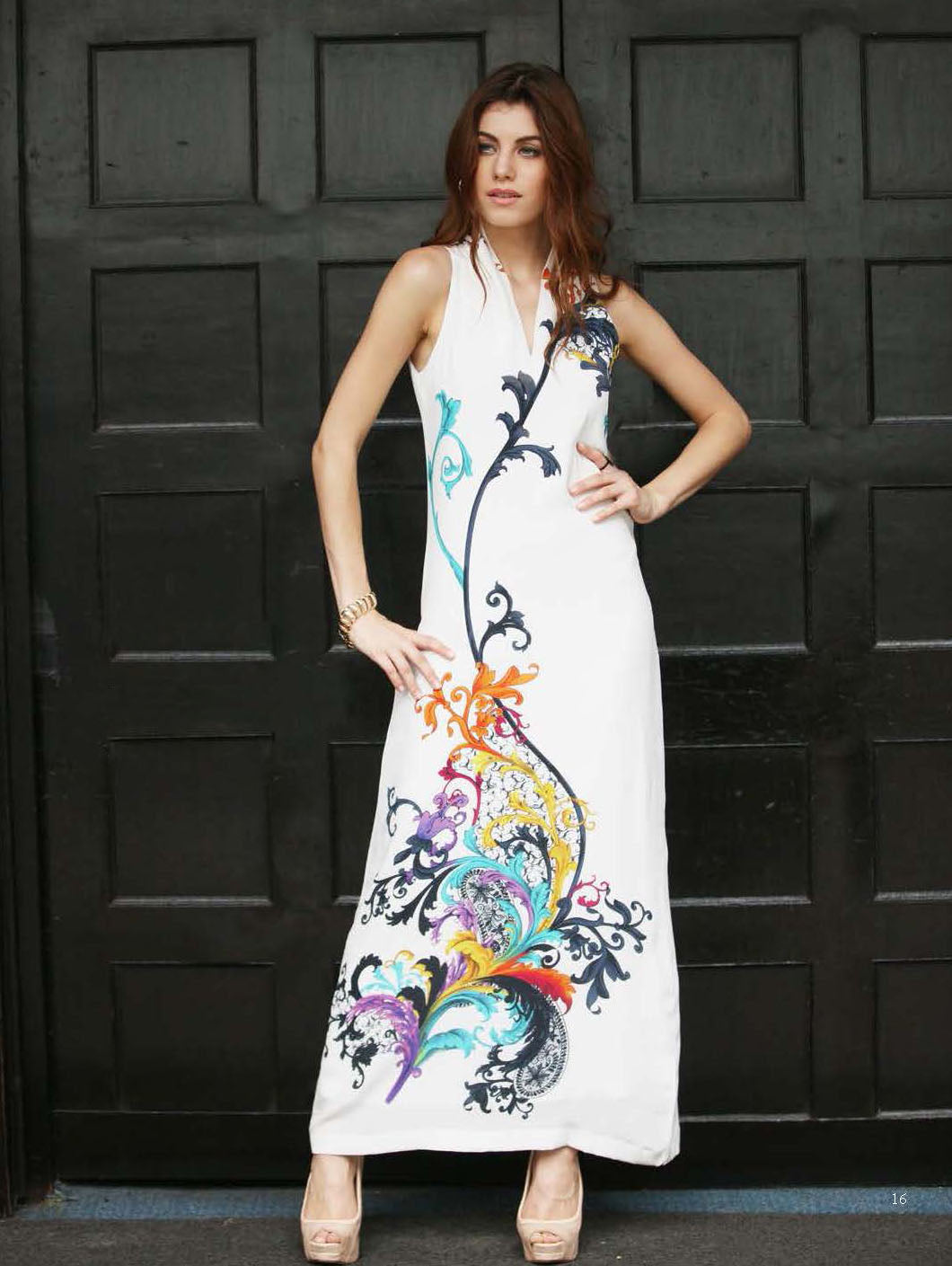 Ornate Print Dress - CHANGE!