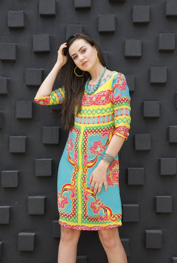 Blue Bohemia Tunic