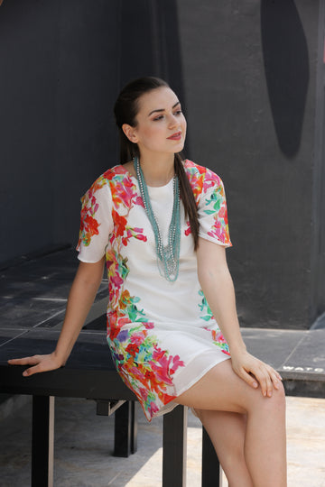 Floral Rhapsody Tunic