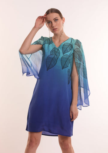 Morning Glory Cape Dress