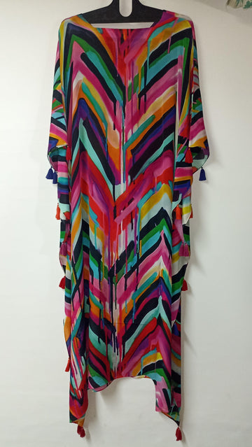 Colorful Trilogy Long Kaftan