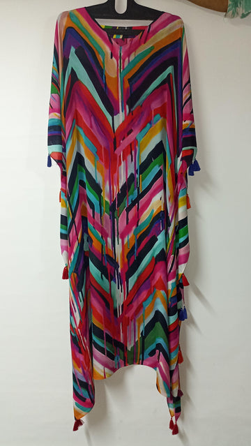 Colorful Trilogy Long Kaftan